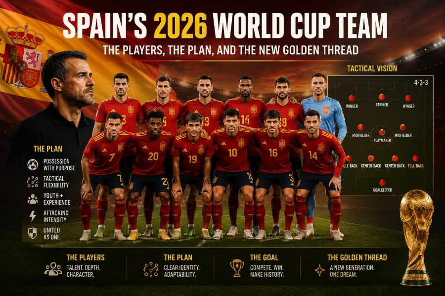 Spain’s 2026 World Cup Team: The Players, the Plan, and the New Golden Thread